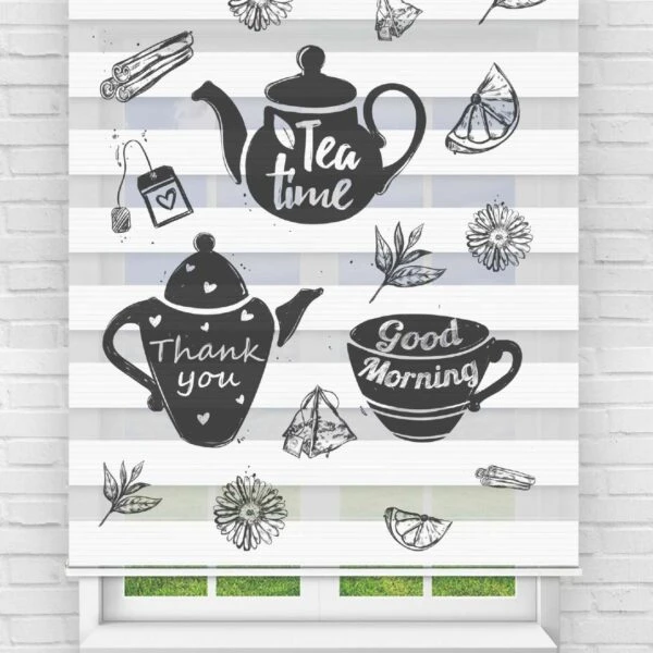 پرده زبرا (1) پرده زبرا آشپزخانه